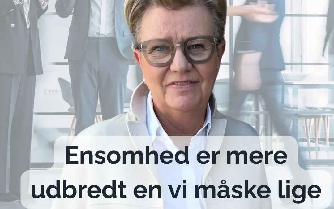 Ensomhedfølelse – er det et valg?